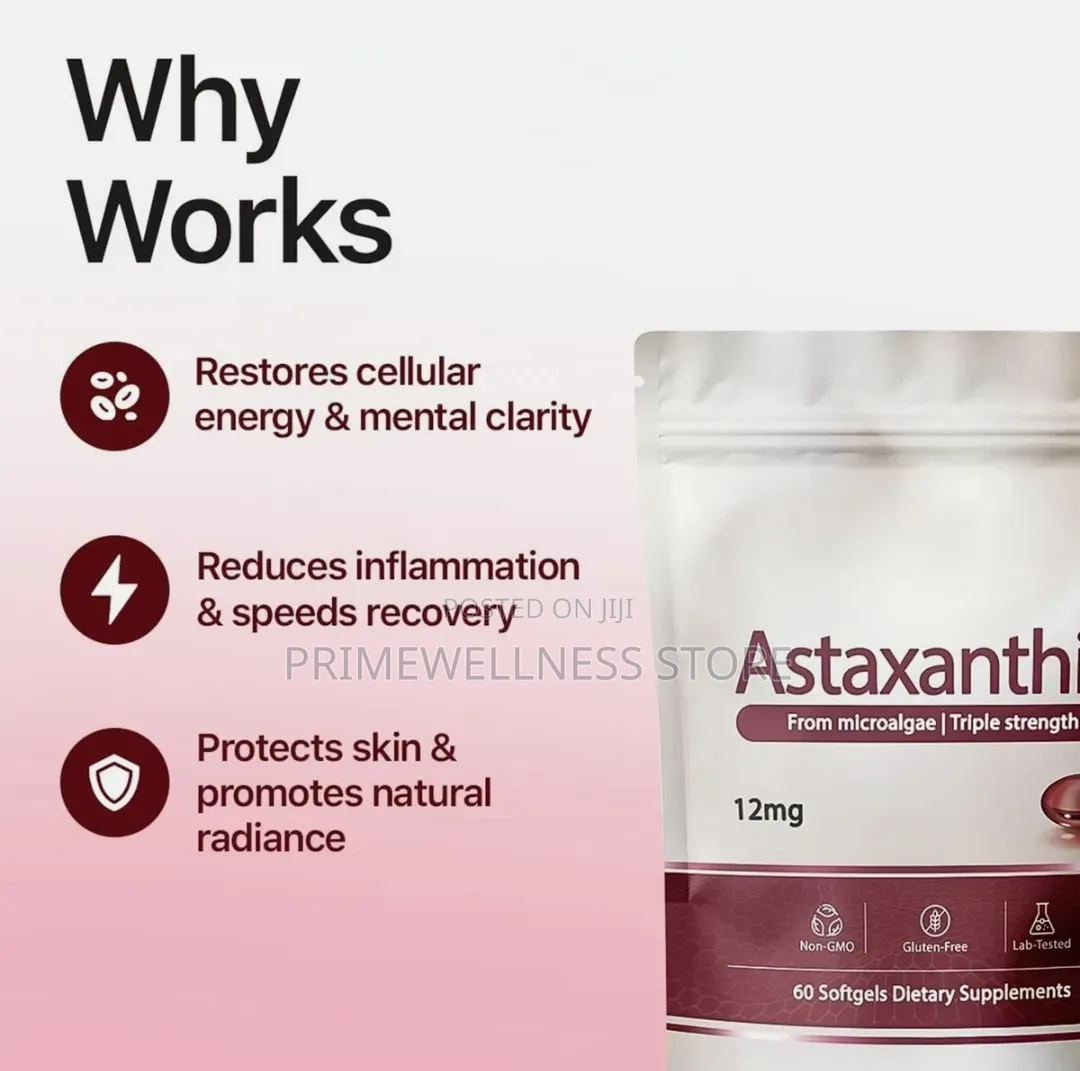 ROVINA Astaxanthin From Microalgae 12 Mg Softgel