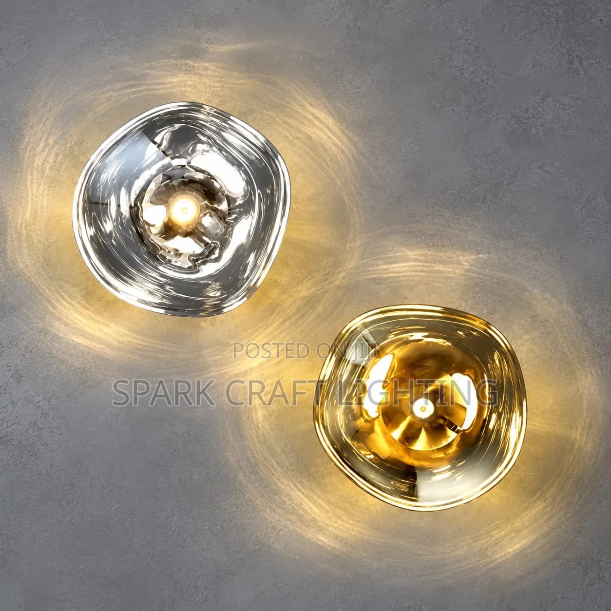 Modern Decorative LED Wall Light | Wall Lamps– Silver & Gold