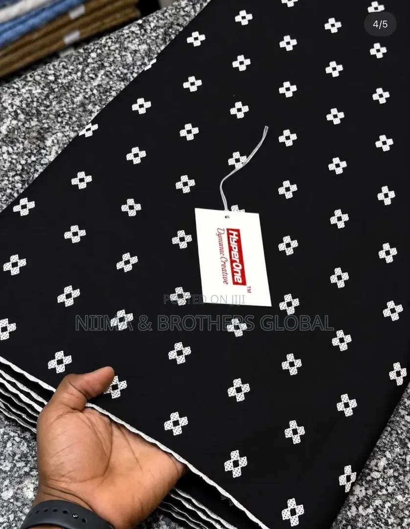 Hypers One Materials 
100% Cotton