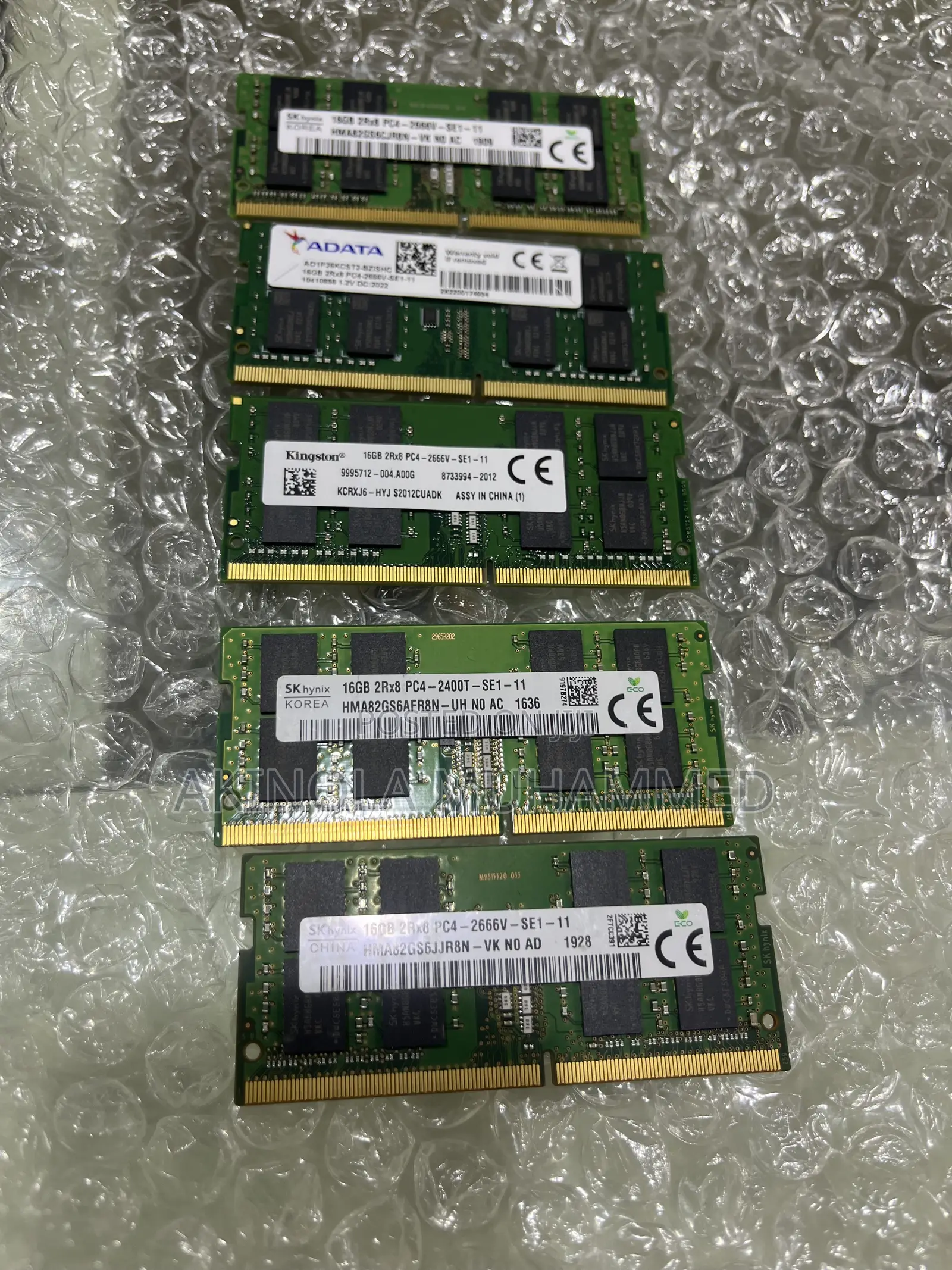 16GB Ddr4 Rams
