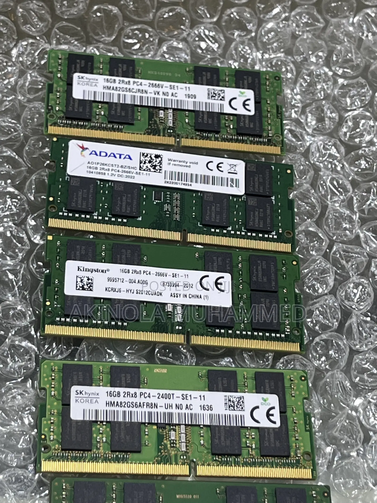 16GB Ddr4 Rams