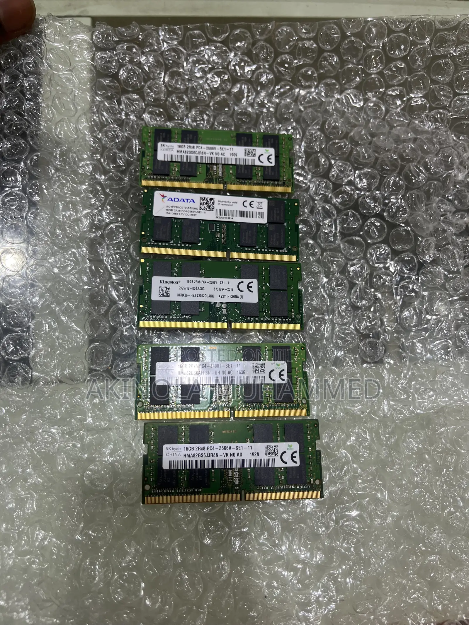 16GB Ddr4 Rams
