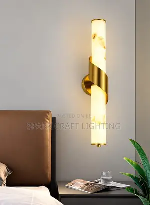 Luxury Marble-Effect LED Wall Light | Wall Lamps