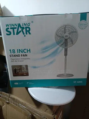 Winning Star Quality Electric Stan Fan 18"