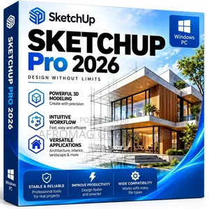 SketchUp Pro 2024|2026 for Windows | Lifetime License | Activation Key