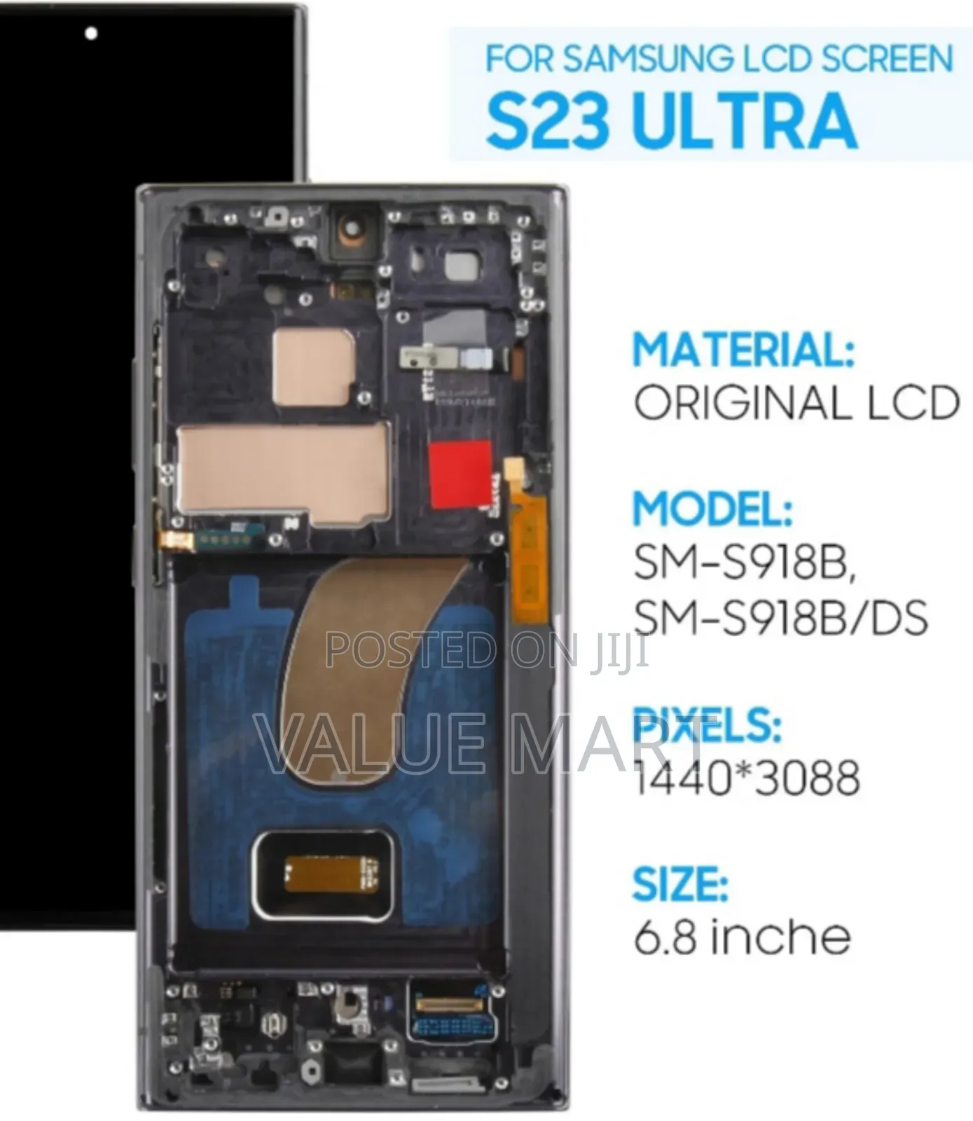 Samsung S23, S23PLUS, S23 Ultra Screen Replacement
