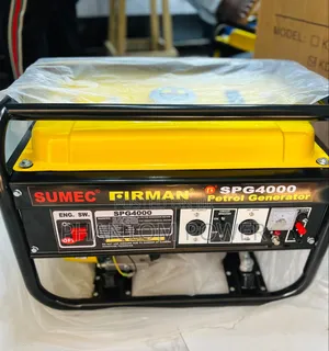 High Quality Sumec Firman SPG4000 4.5kva 100% Copper Petrol Generator