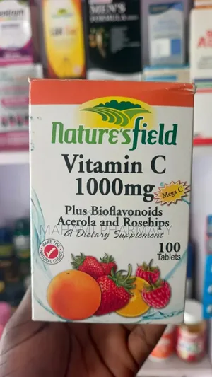 Nature’s Field Vitamin C 1000mg + Bioflavonoids & Acerola
