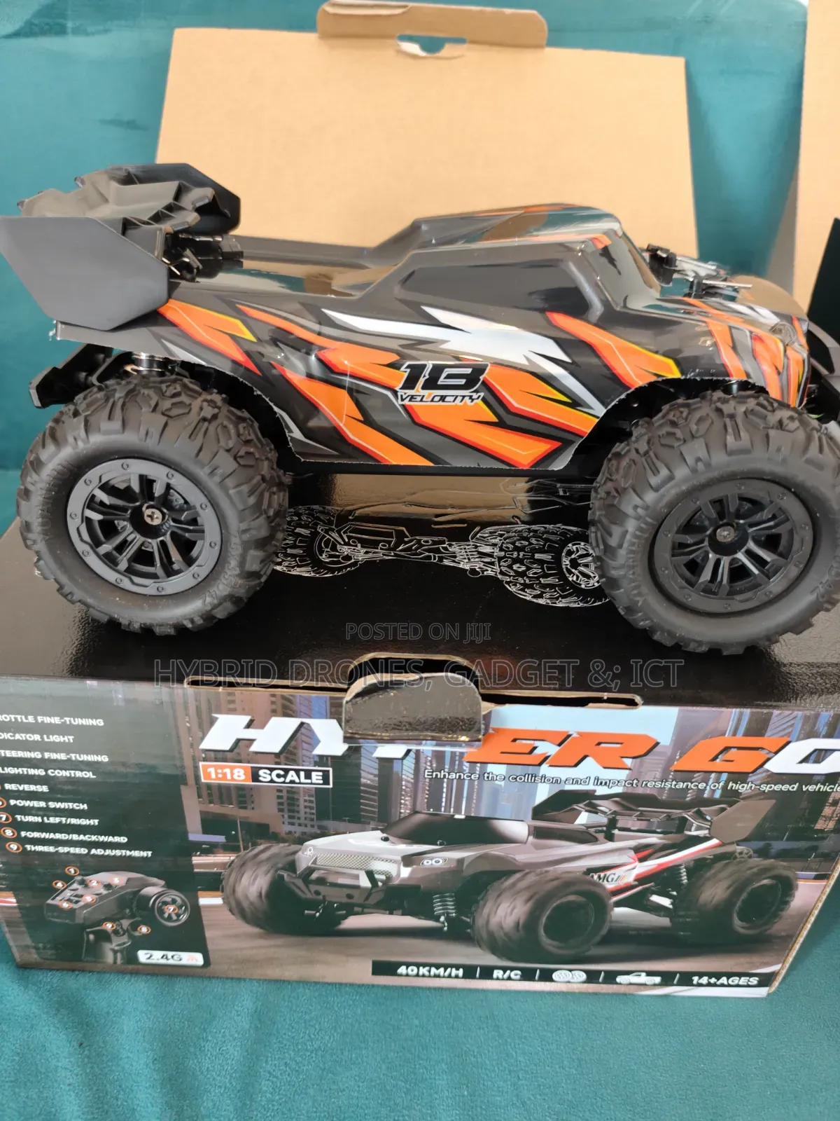 1:18 Scale 40kph Off Road Racing Car