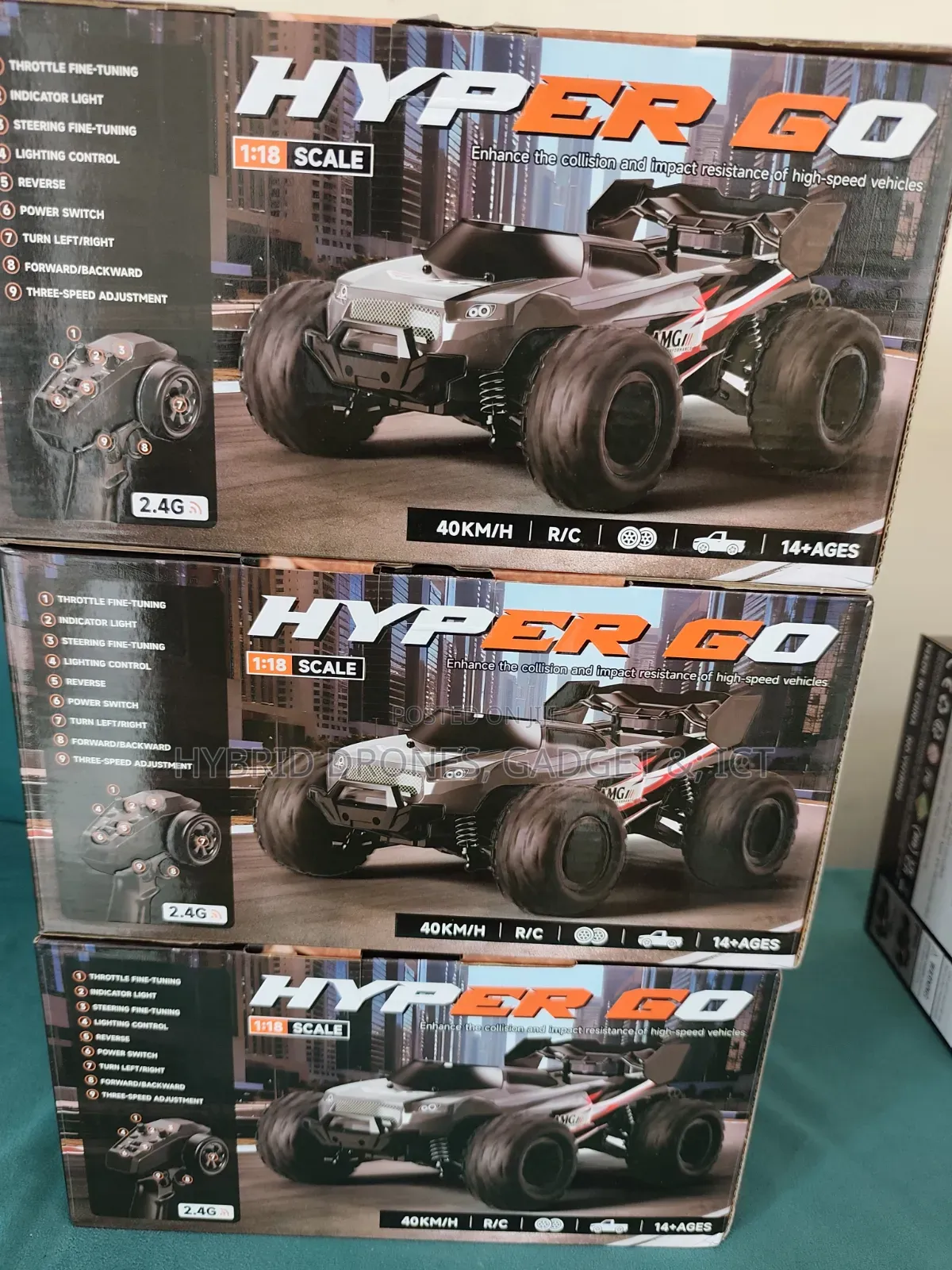 1:18 Scale 40kph Off Road Racing Car