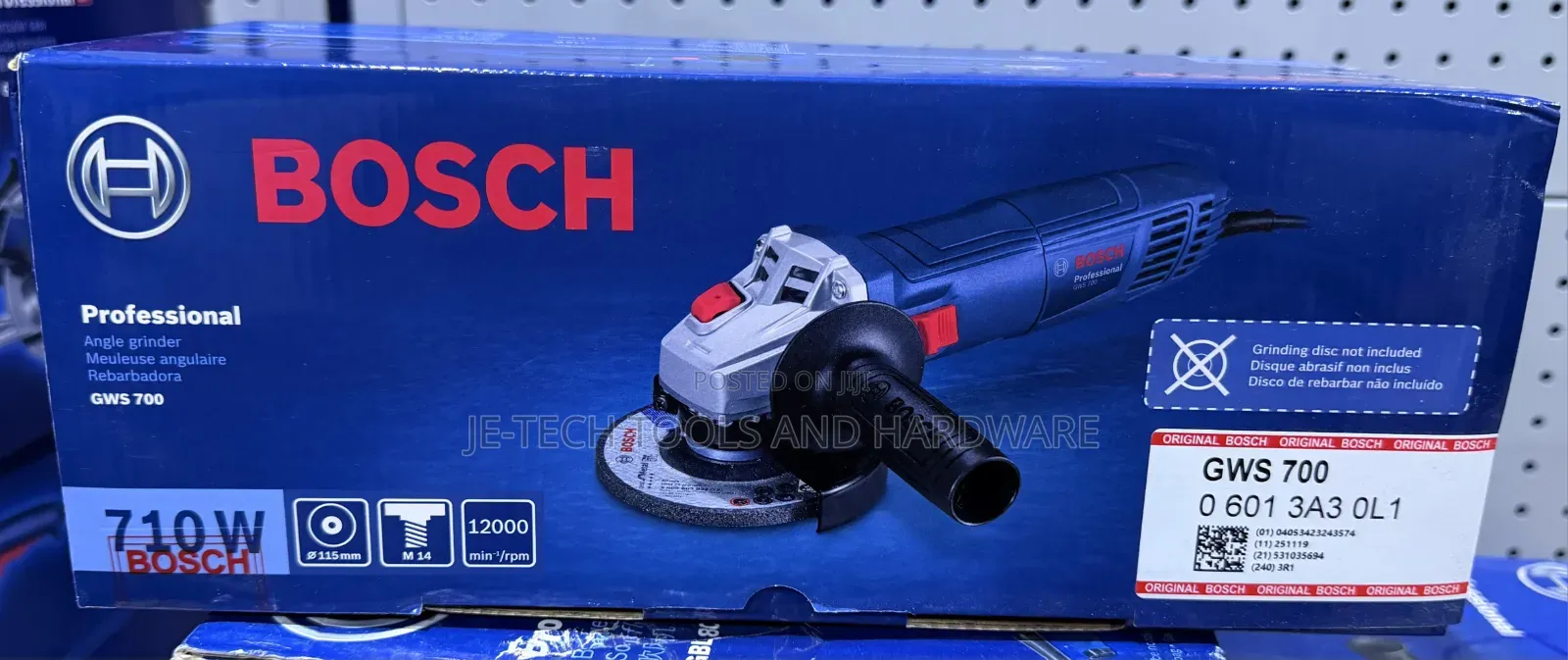 GWS 700 41⁄2 Bosch Angle Grinder 710W
