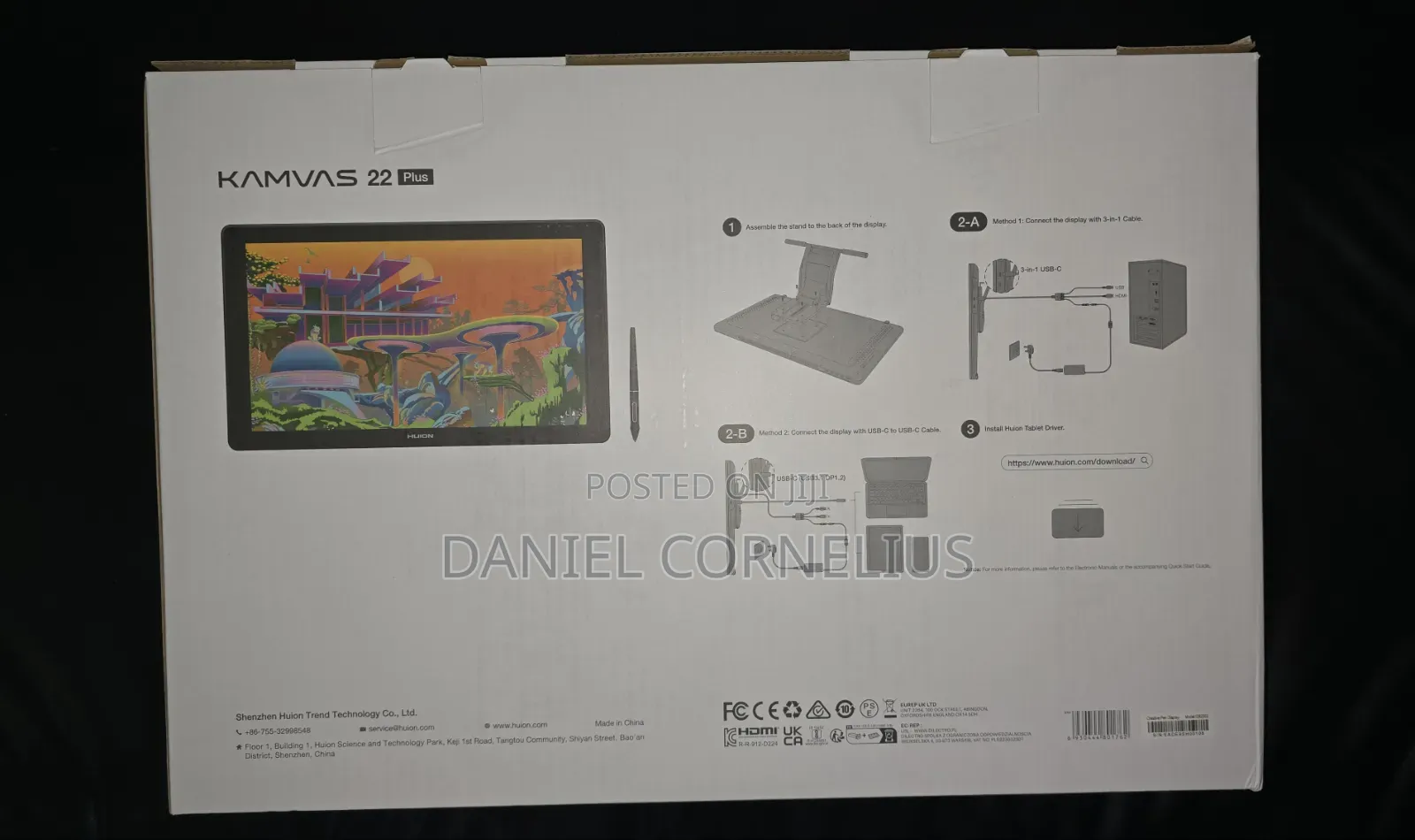 Huion Kamvas 22 Plus Qled