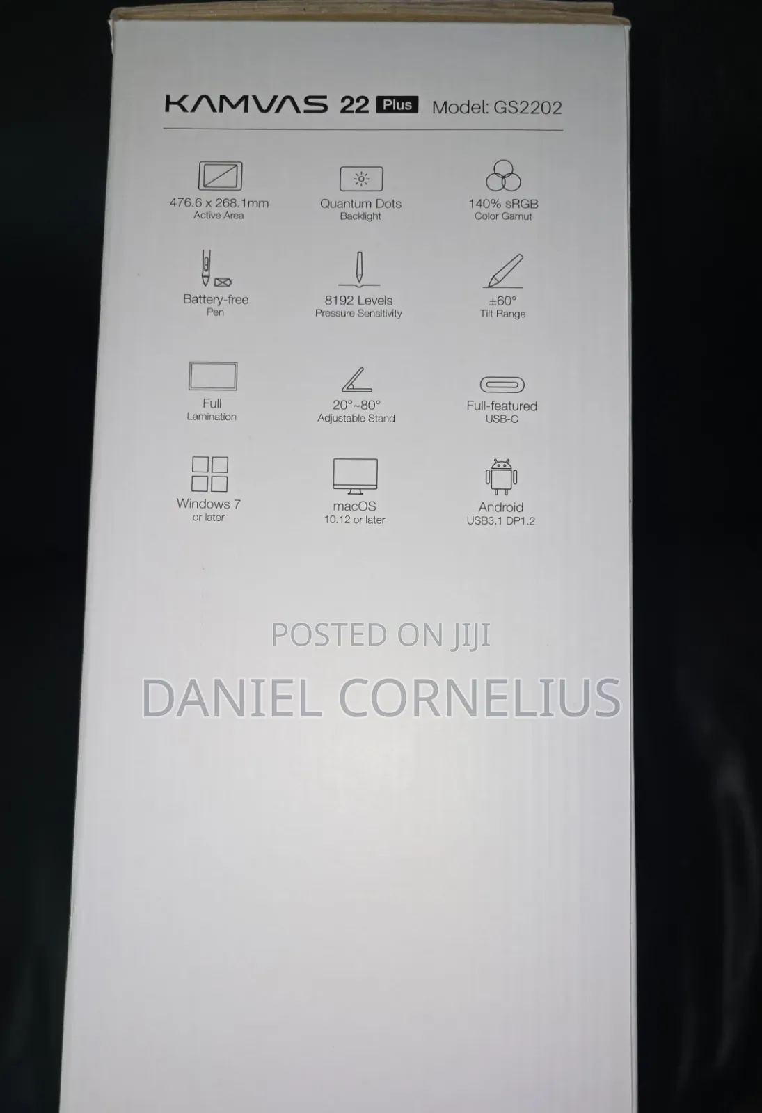 Huion Kamvas 22 Plus Qled