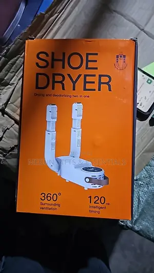 Electric Foldable 360° 2in1 Shoe Dryer With 120 Min Intelligent Timer