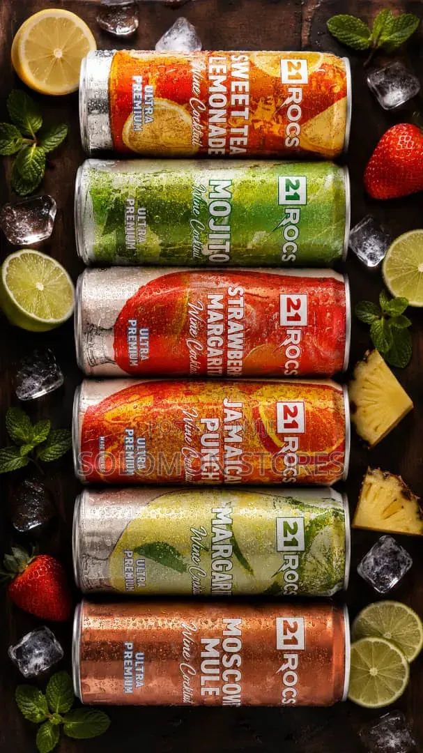 21 Rocs Cocktails Drinks Can
