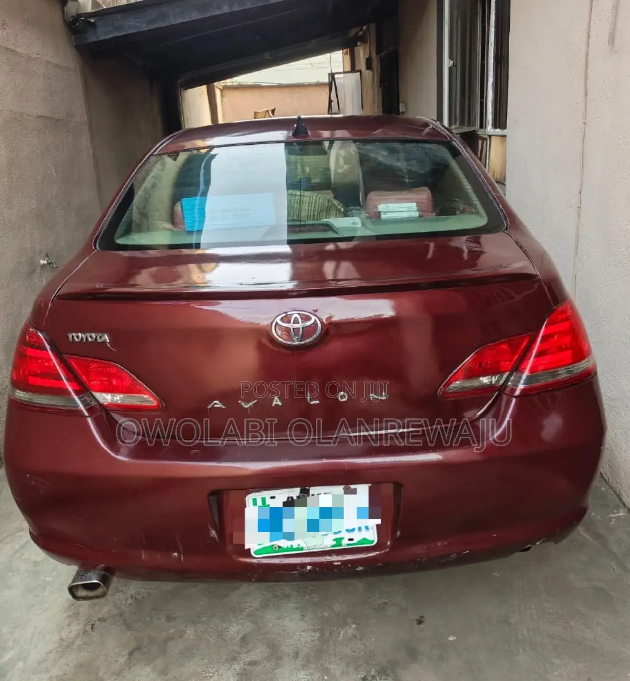 Toyota Avalon 2008 Red