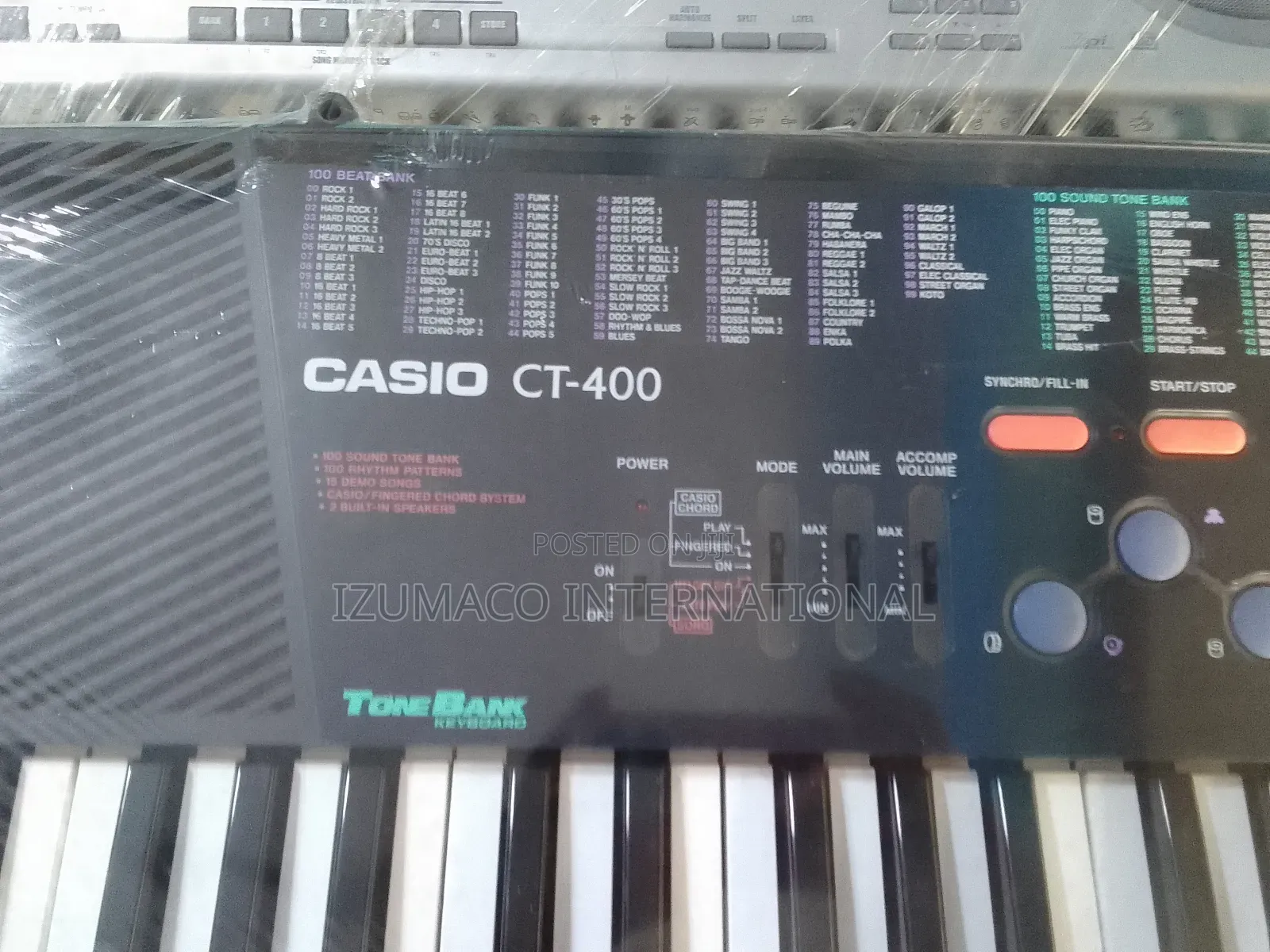 Casio CT-400 Keyboard – Perfect for Beginners