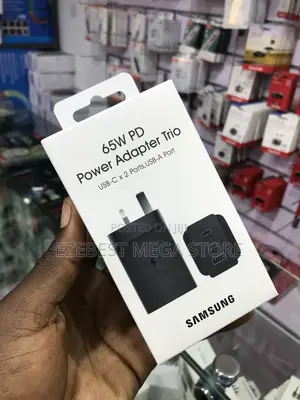 Samsung 65W PD Power Adapter Trio Super Fast Charging