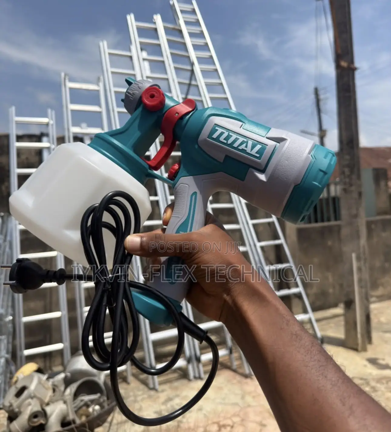 Total Paint Spraying Gun Electric
