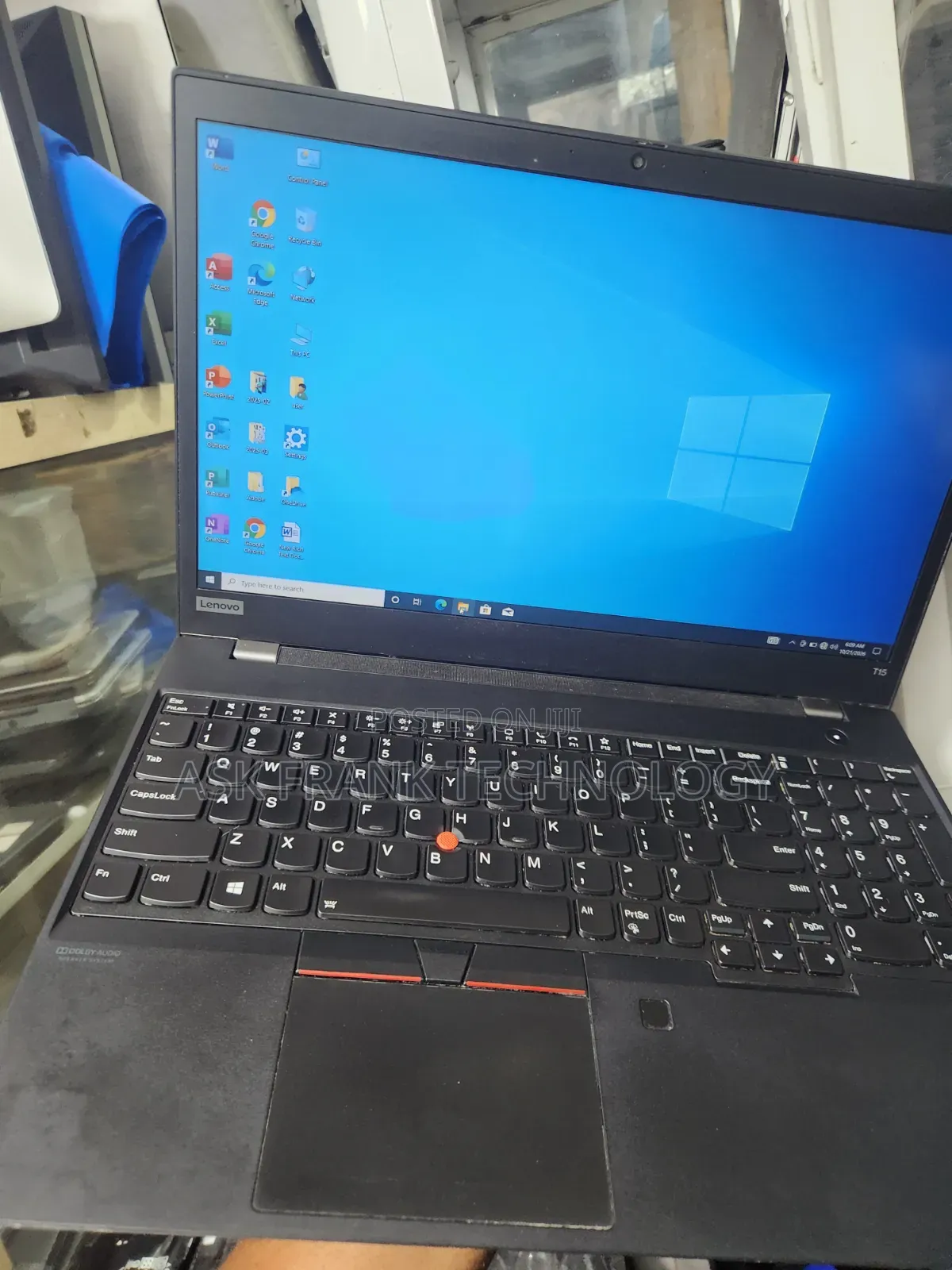Laptop Lenovo ThinkPad T15 Gen1 8GB Intel Core i5 SSD 256GB