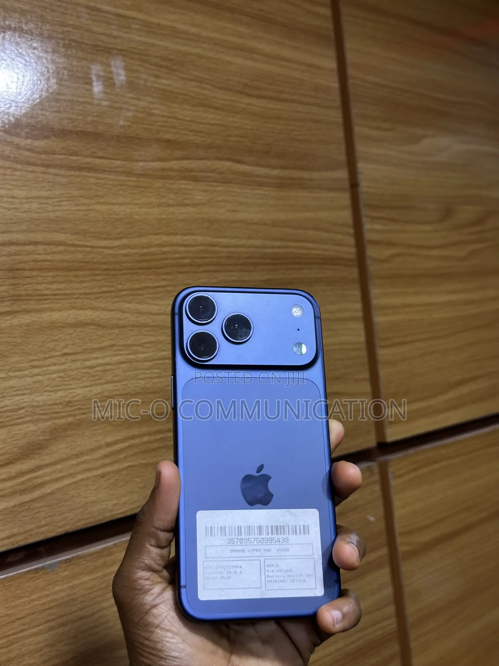 Apple iPhone 17 Pro Max 256 GB Blue