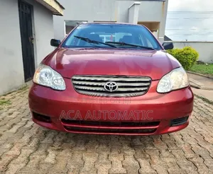 Toyota Corolla Sedan 2003 Red