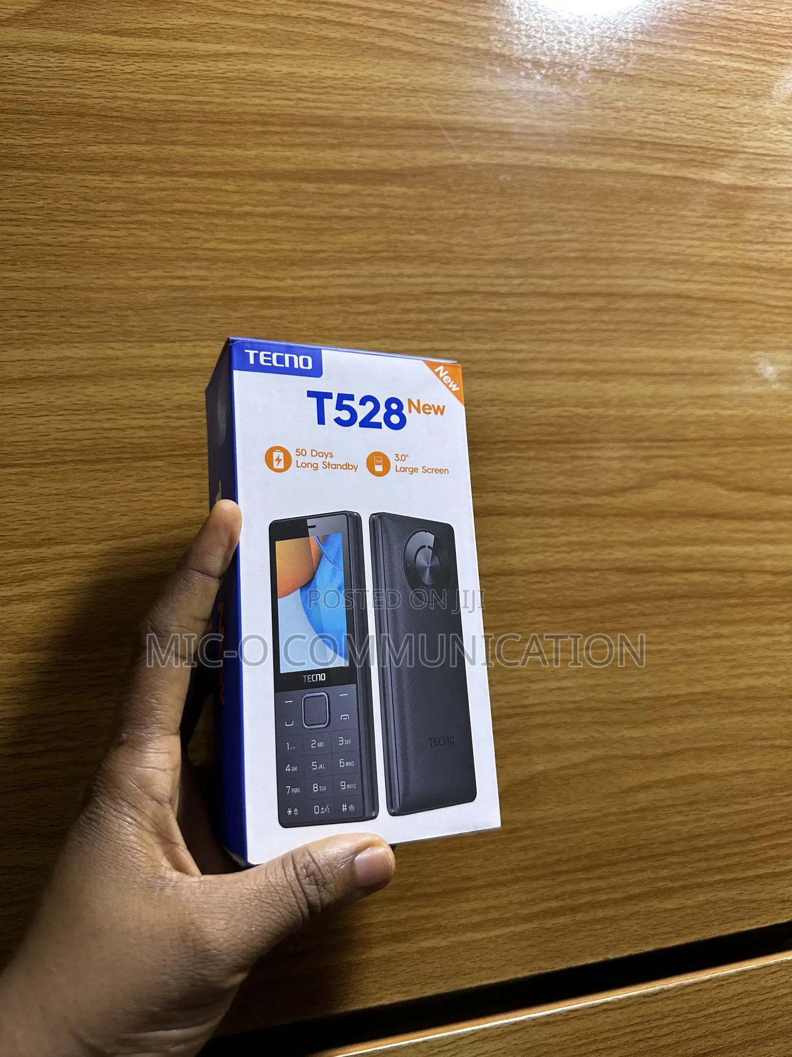 New Tecno T528 Black