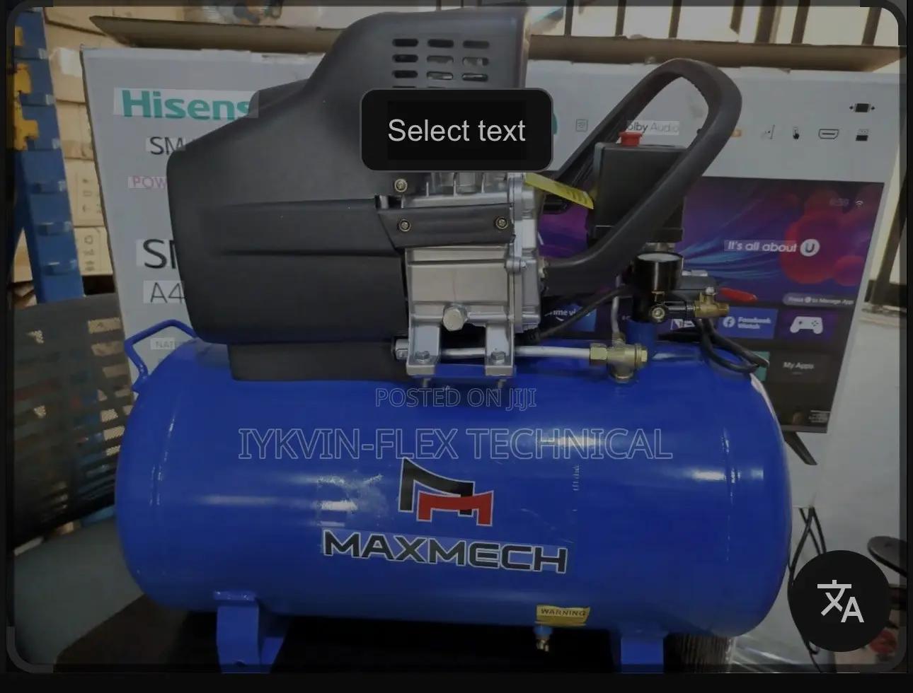 Maxmech 25liters Air Compressor