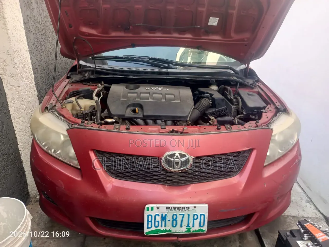 Toyota Corolla 2010 Red