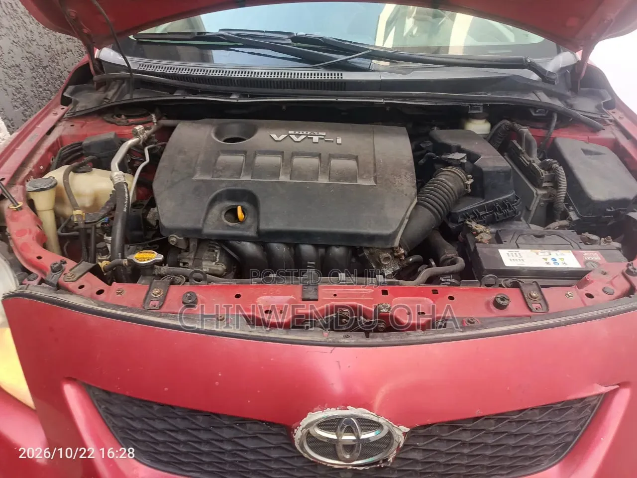 Toyota Corolla 2010 Red