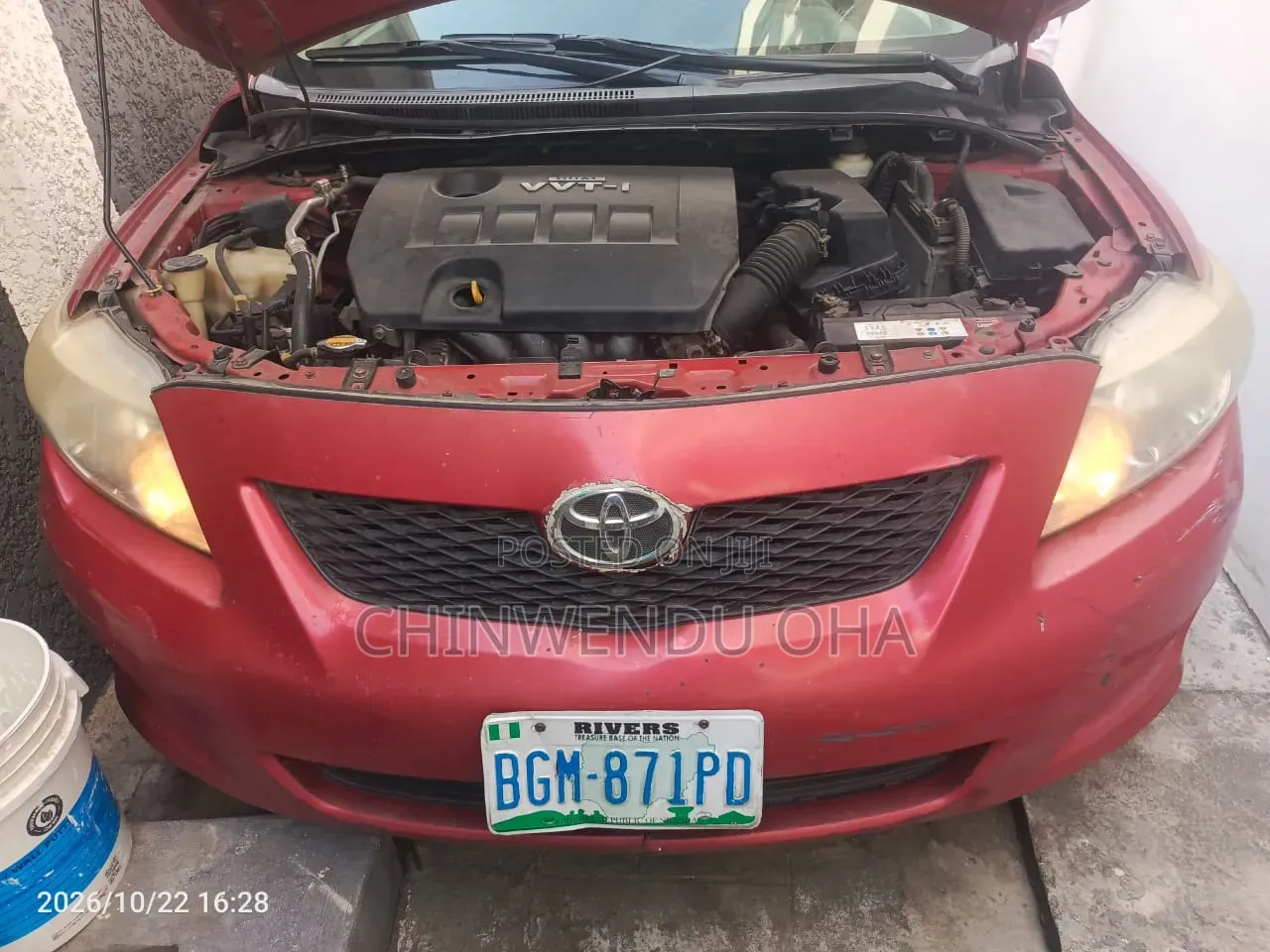 Toyota Corolla 2010 Red