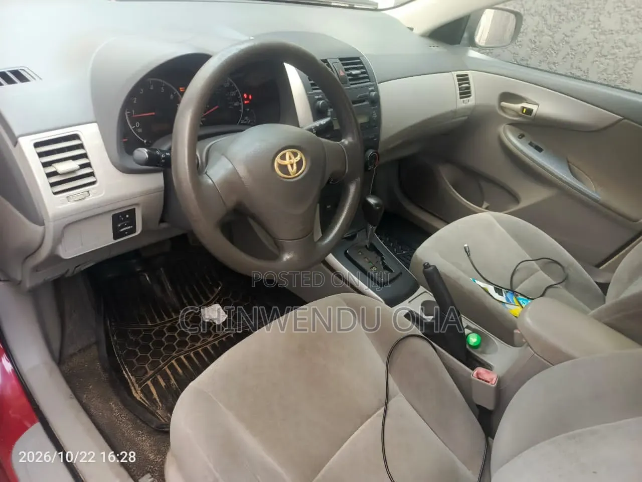 Toyota Corolla 2010 Red