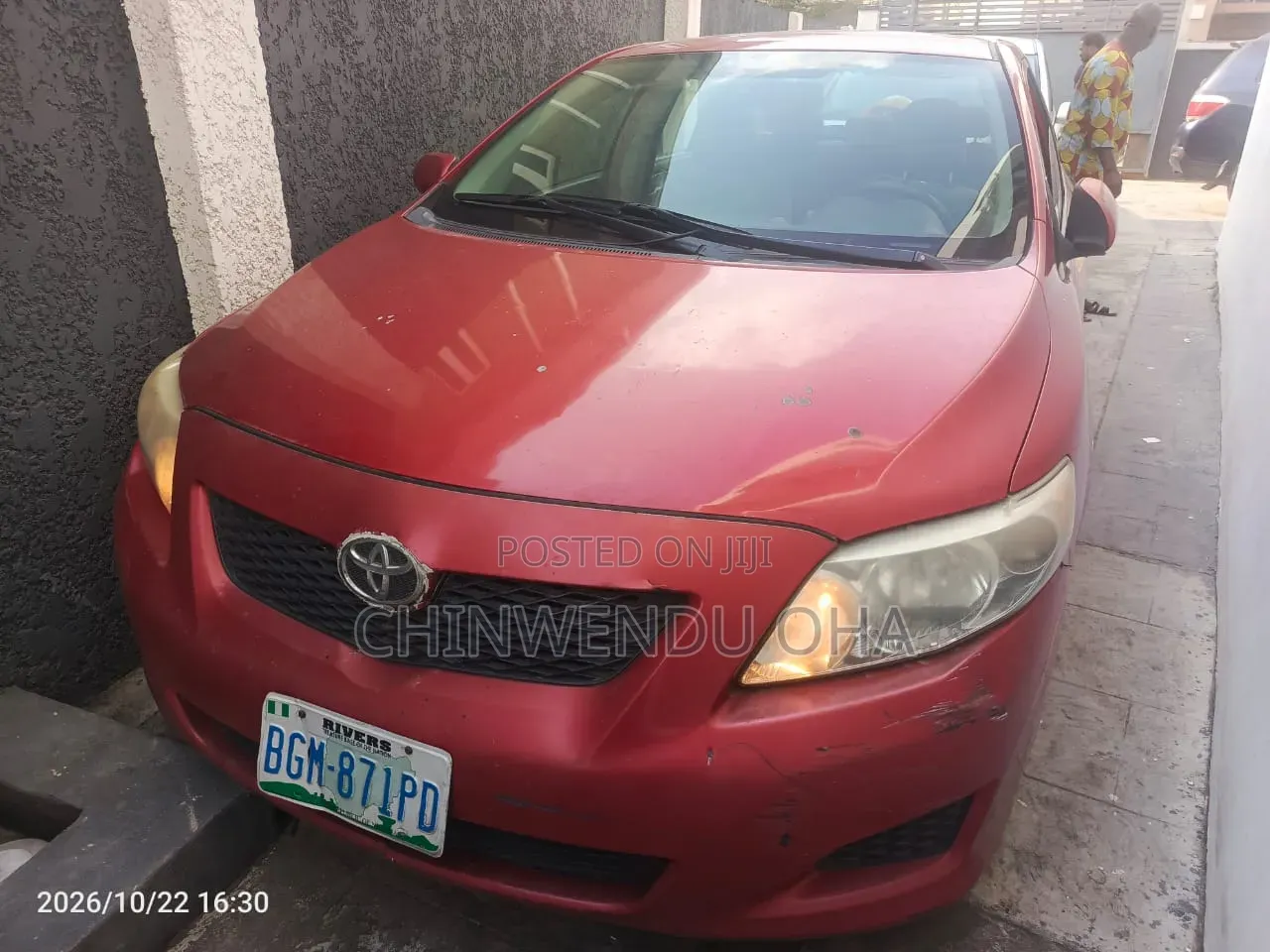 Toyota Corolla 2010 Red