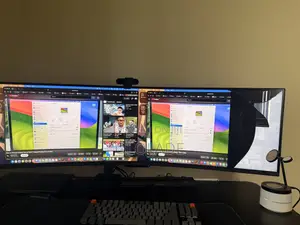 Partially Cracked Prism+ X490 49 Inches Ultra Wide Monitor