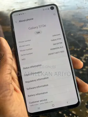 Samsung Galaxy S10e 128 GB Black