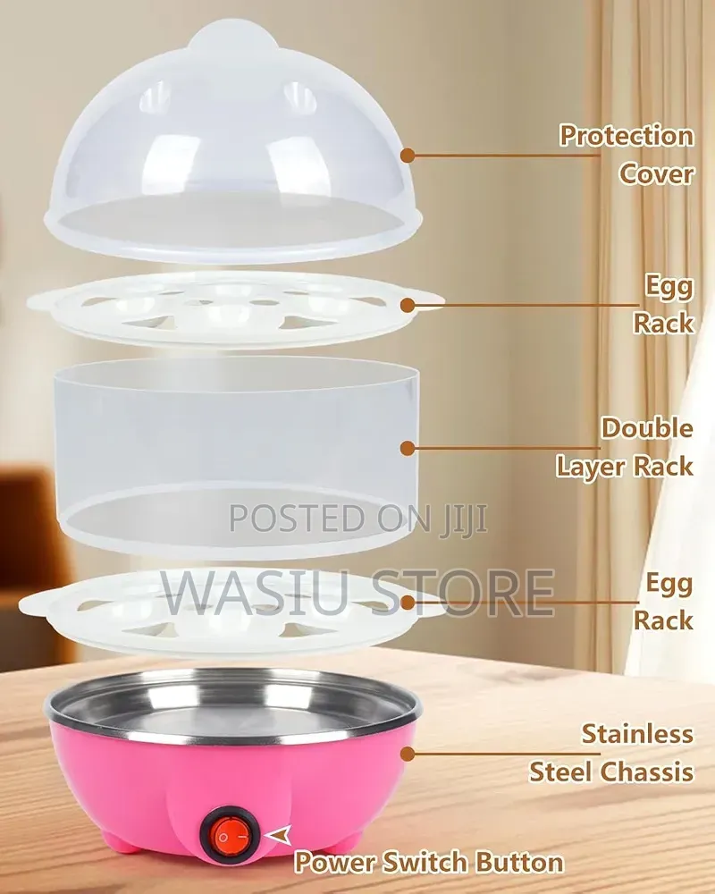 Double Layer Egg Boiler
