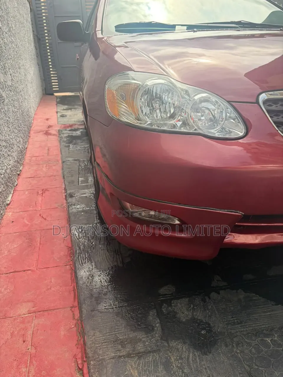 Toyota Corolla S 2006 Red