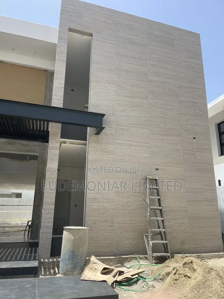 Exterior Wall Stone Panel Works