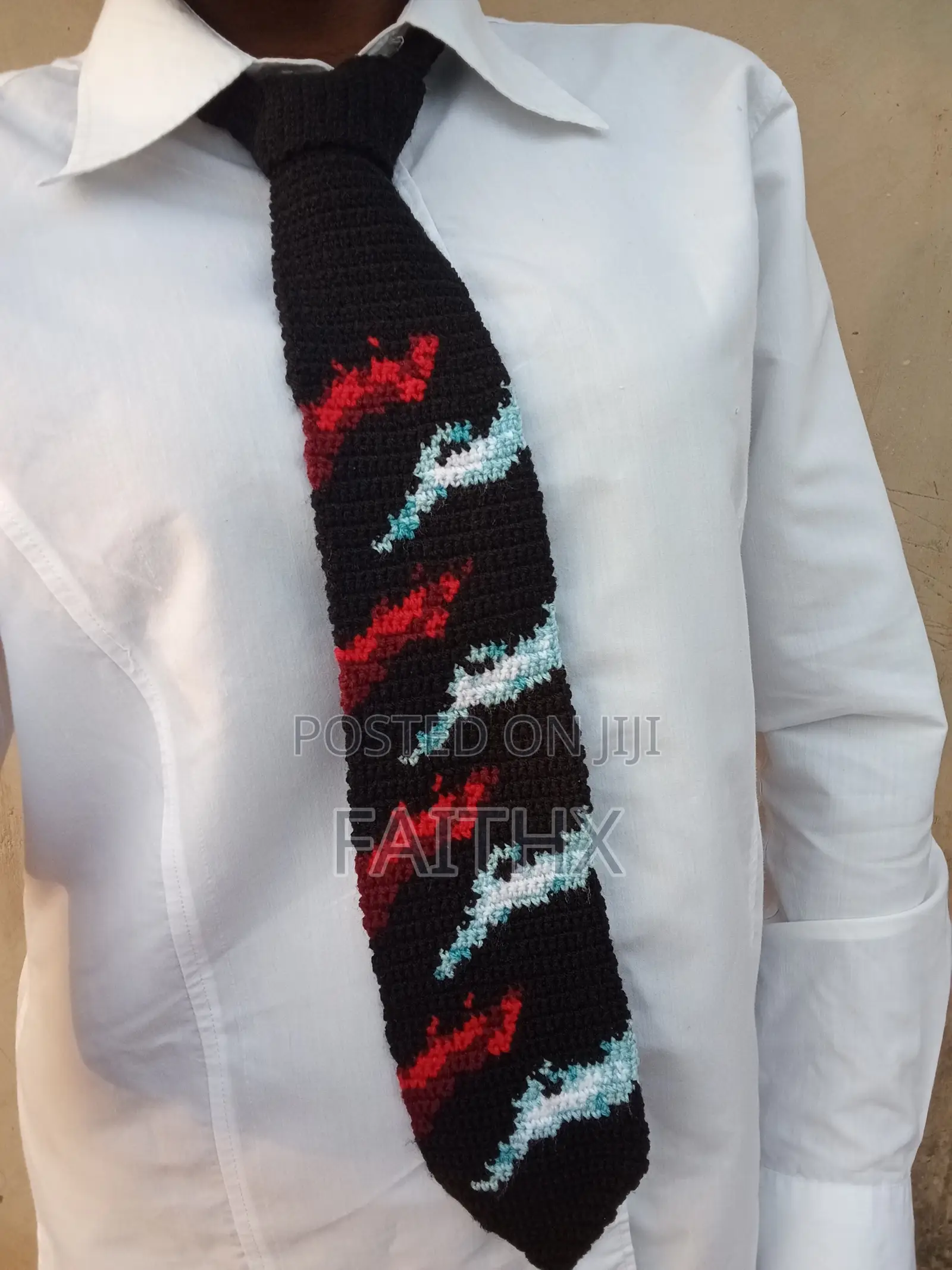 Crochet Necktie
