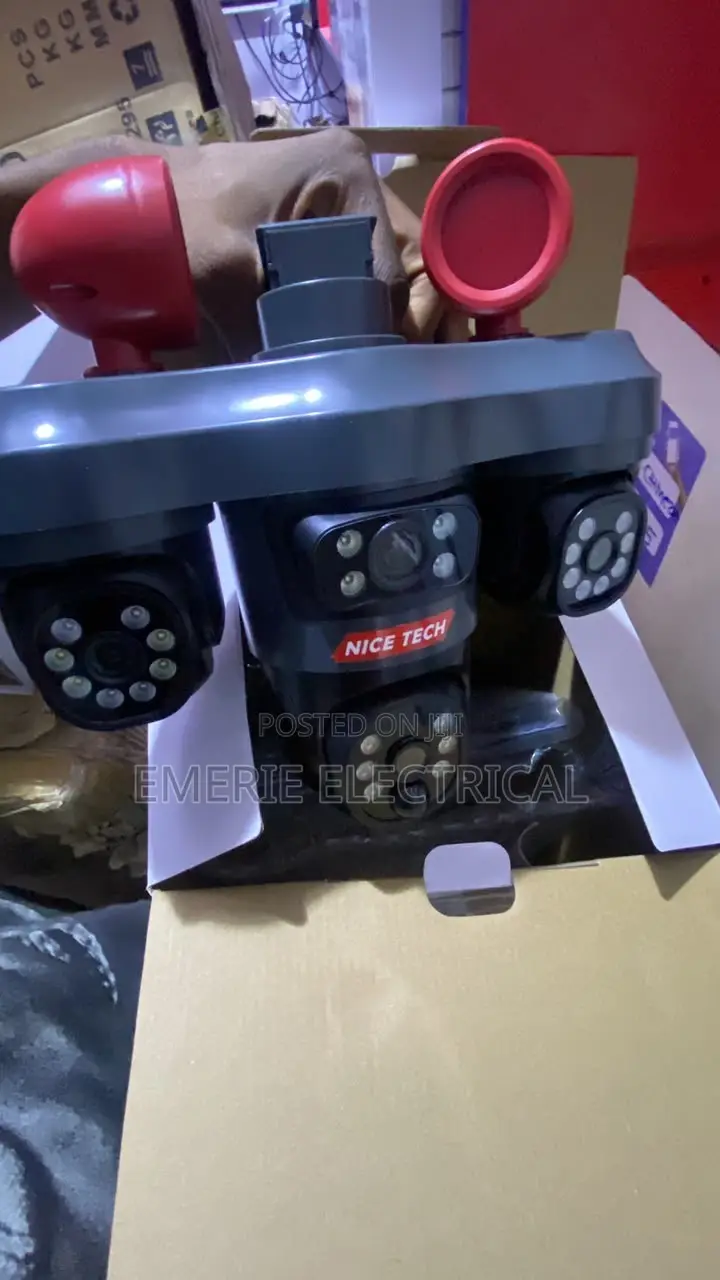 3lens CCTV Video Camera