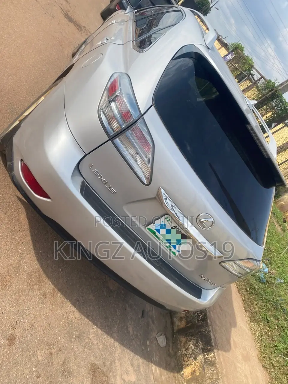 Lexus RX 2012 Silver