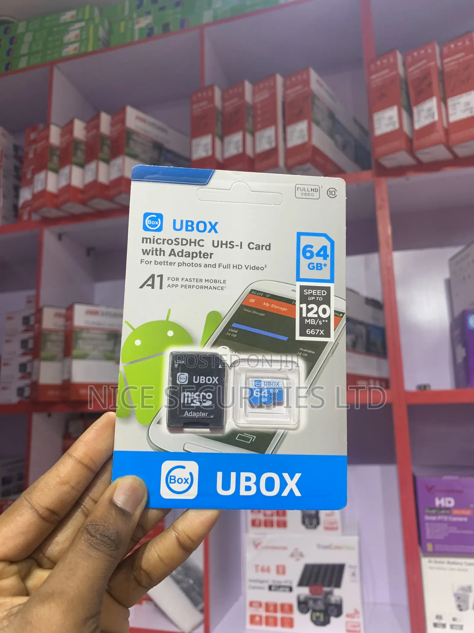 Original Ubox Memory Card 64GB