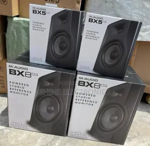 M-Audio BX5 D3 & BX8 D3 Powered Studio Monitor Speakers – Original