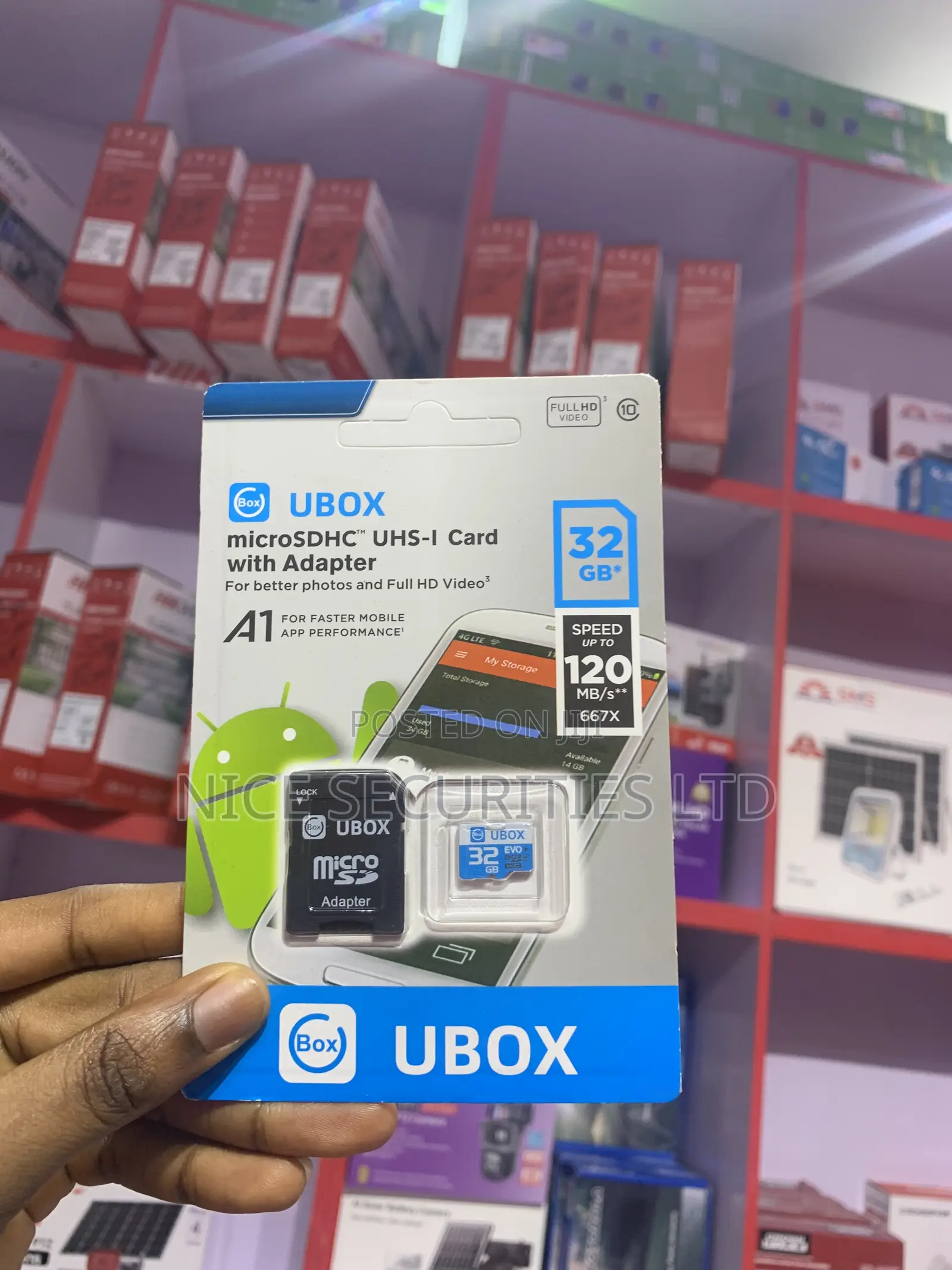 Original Ubox Memory Card 32GB