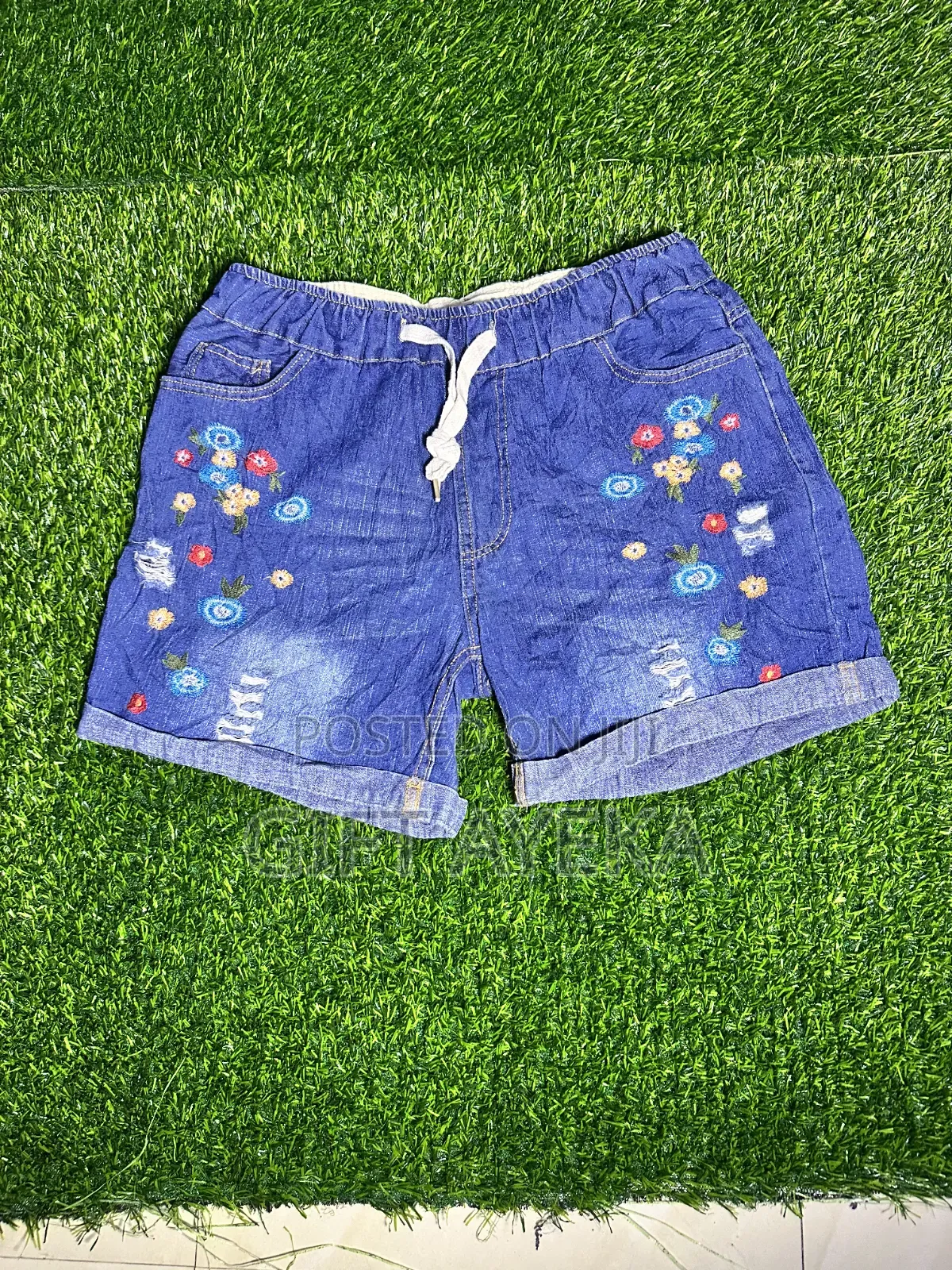 Denim Bum Short