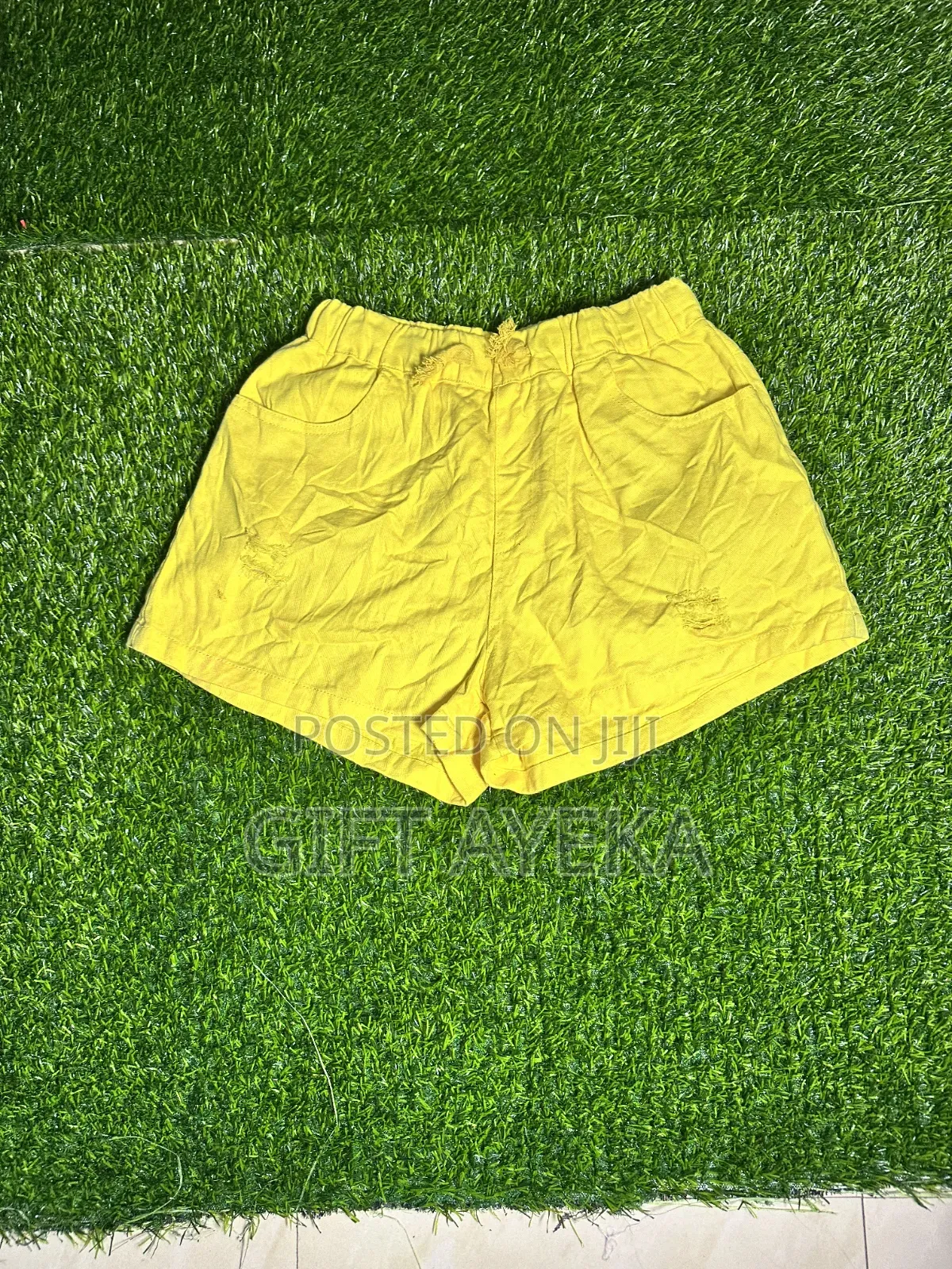 Denim Bum Short