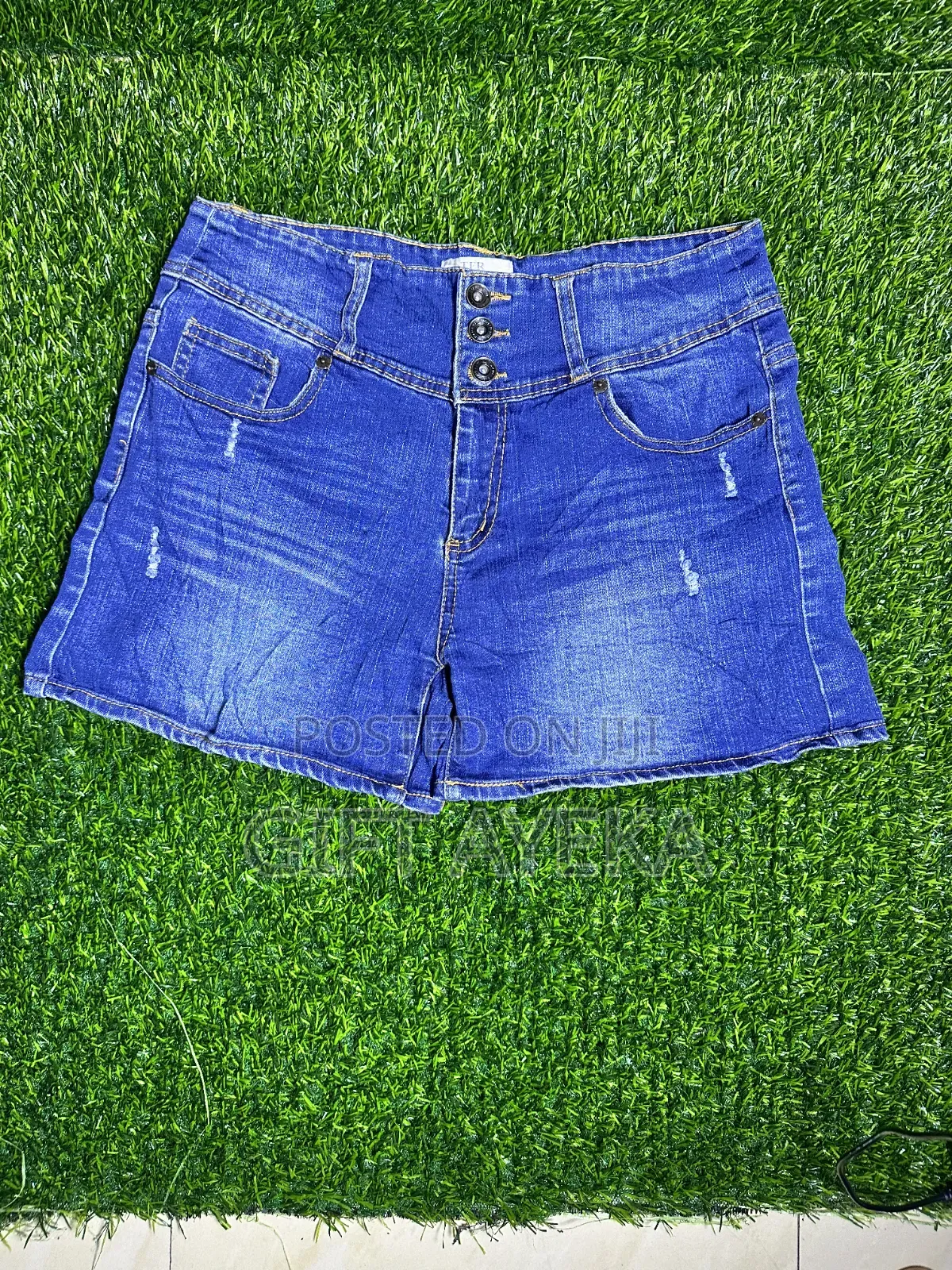 Denim Bum Short