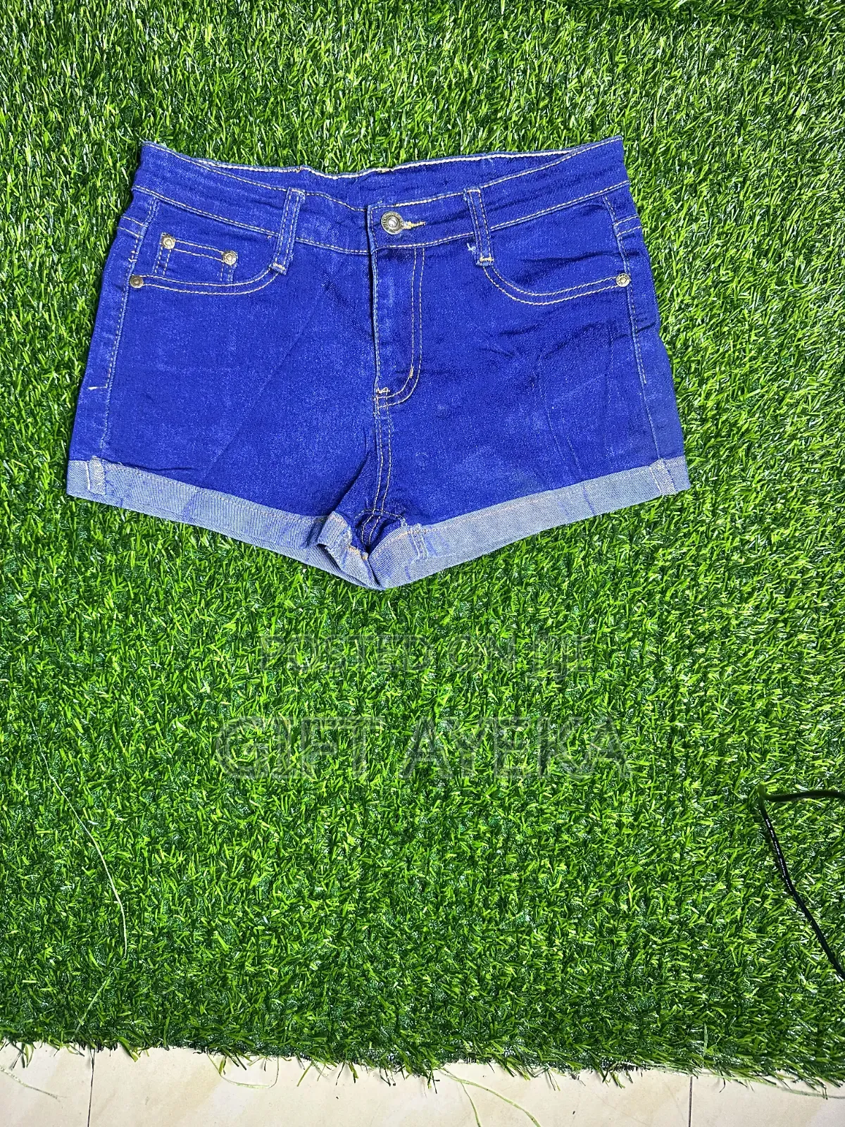 Denim Bum Short