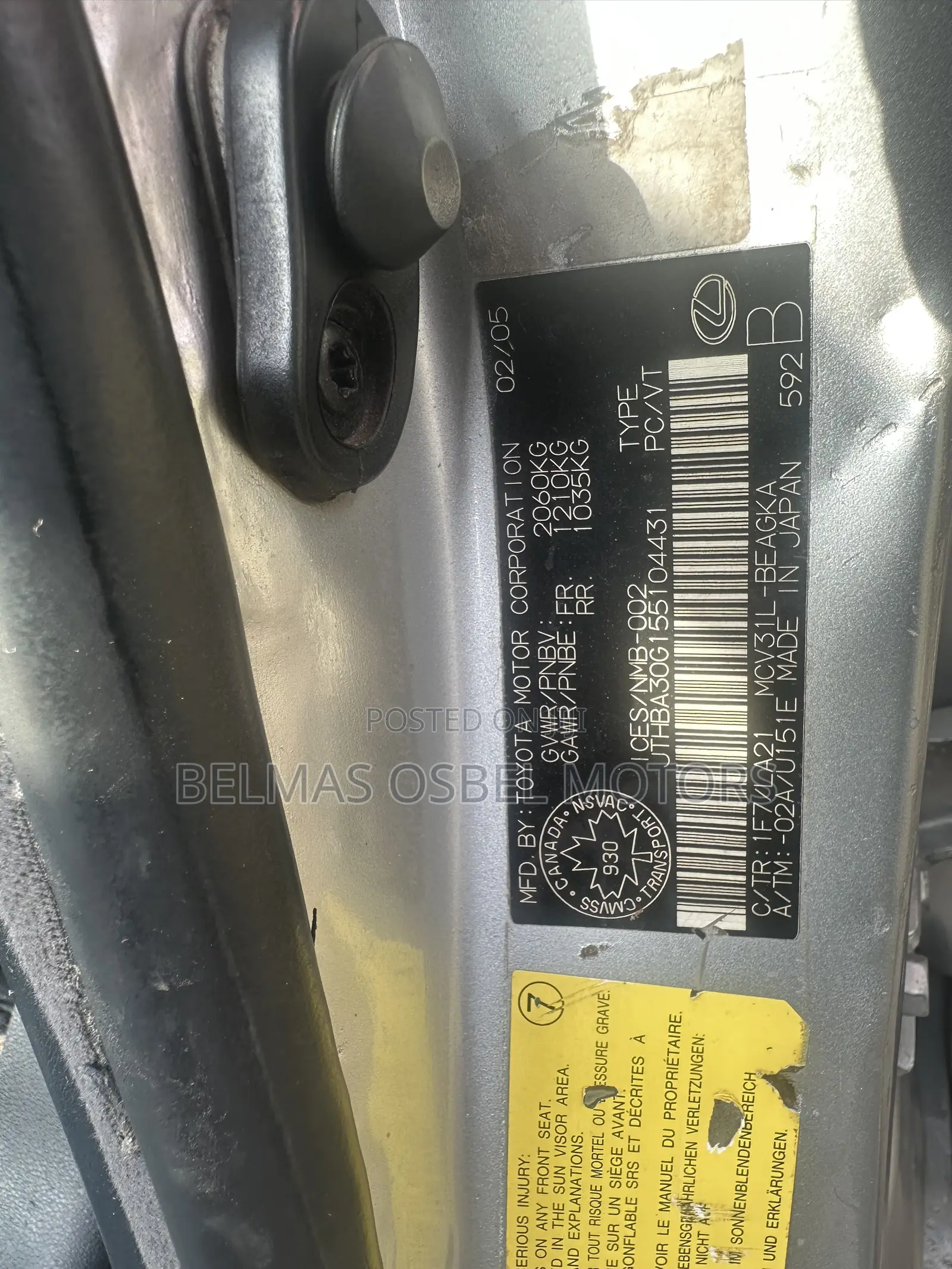 Lexus ES 330 2006 Silver