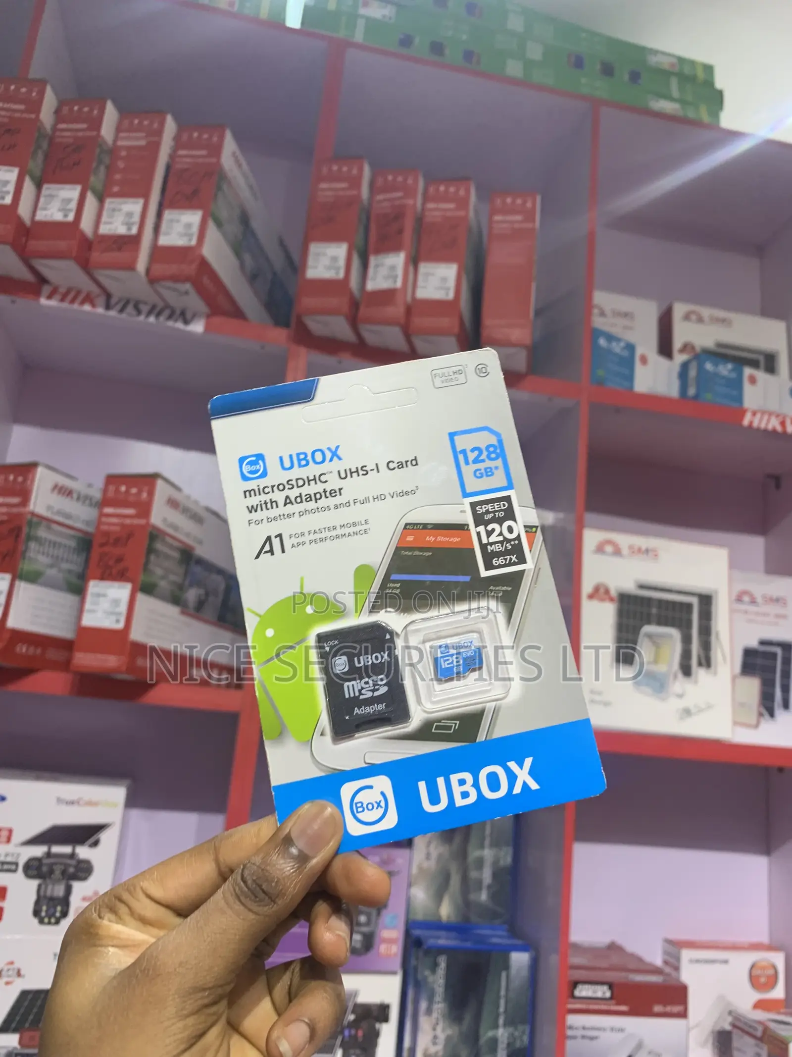 Original Ubox Memory Card 128GB